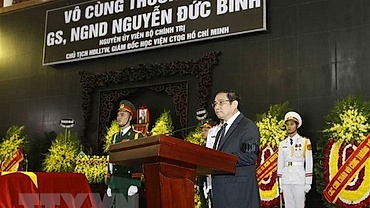 Former Politburo member Nguyen Duc Binh memorized at birthplace