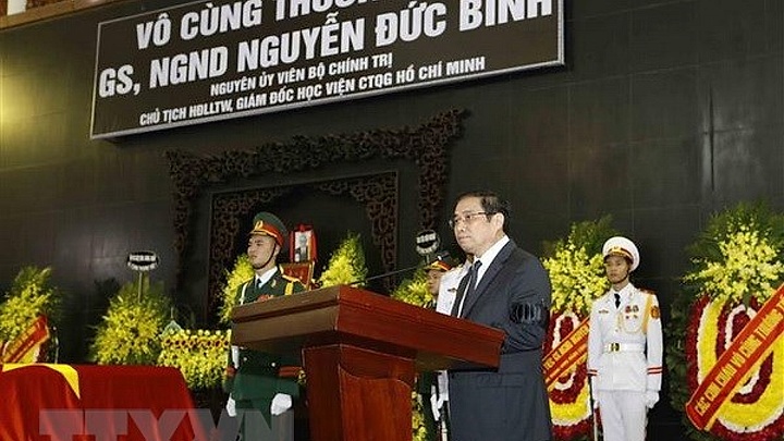Former Politburo member Nguyen Duc Binh memorized at birthplace