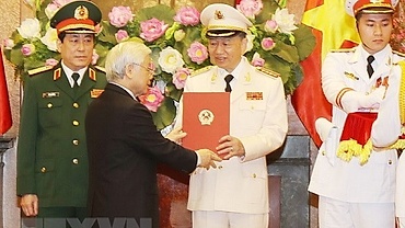 Senior public security, defence officers receive General rank