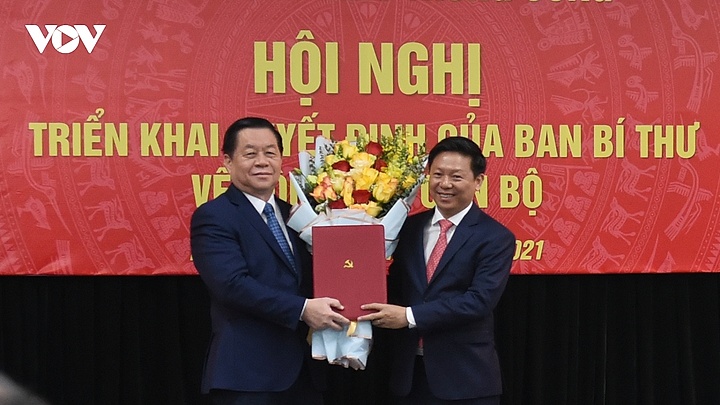Ông Trần Thanh Lâm giữ chức Phó Trưởng Ban Tuyên giáo Trung ương