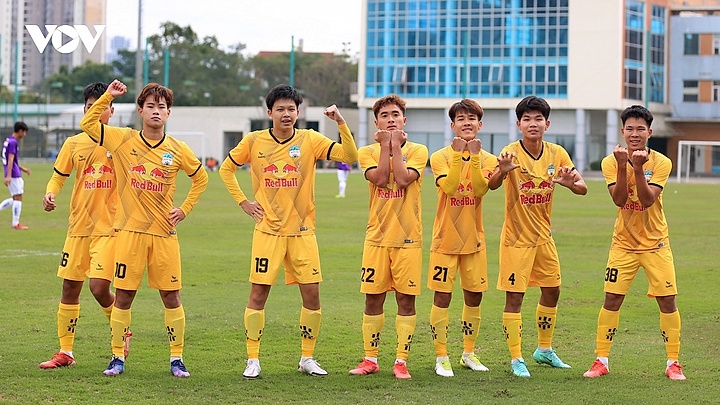 Dàn cầu thủ trẻ HAGL vượt trội ở giải U19 Quốc gia 2022 