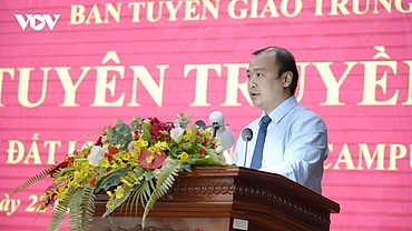 Đa dạng hóa các hình thức tuyên truyền công tác biên giới Việt Nam-Campuchia