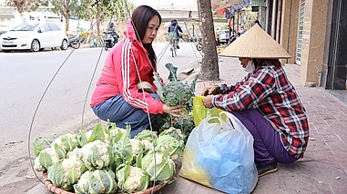 Hối hả chợ chiều 29 Tết ở thành phố Hải Phòng
