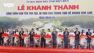 Khánh thành Dự án đầu tư xây dựng bảo tồn, tôn tạo di tích Him Lam giai đoạn II
