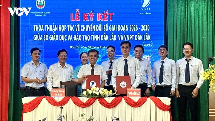 Đắk Lắk đẩy mạnh hợp tác, thúc đẩy chuyển đổi số trong giáo dục