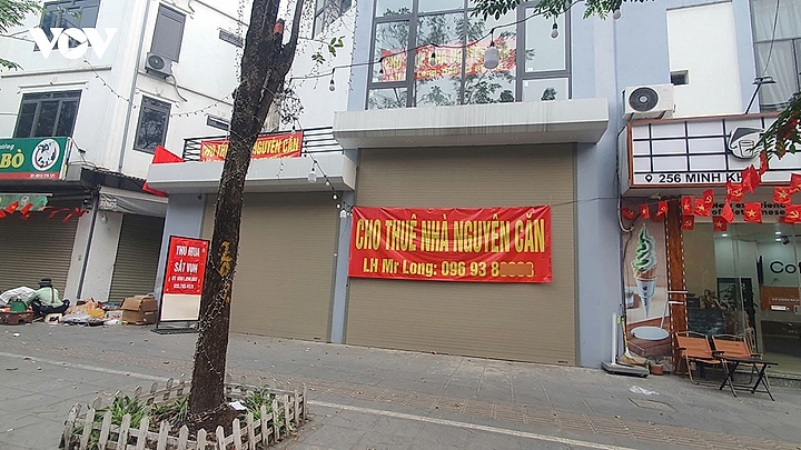 Vì sao mặt bằng tại các tuyến phố trung tâm Hà Nội bị bỏ trống kéo dài?